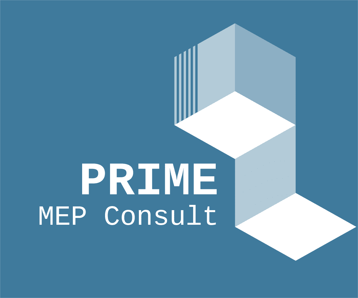 Prime MEP Consultants logo - engineering consultancy in Cairo specializing in MEP, HVAC, electrical and mechanical design services